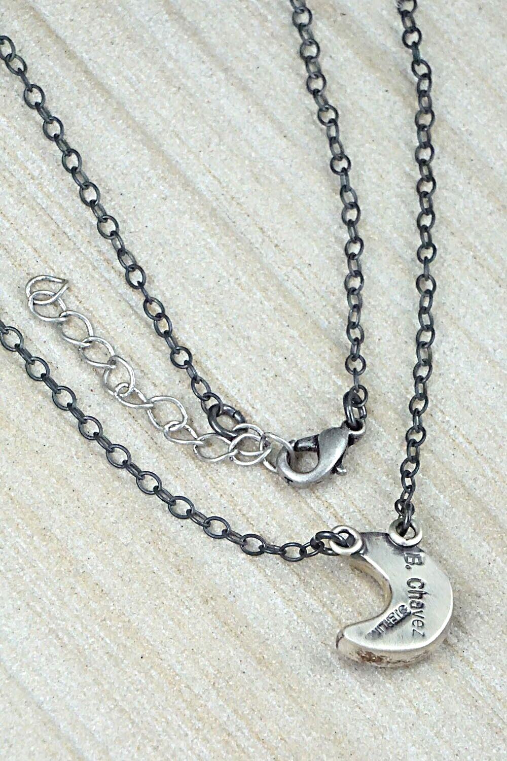 Spiny Oyster & Sterling Silver Necklace - Bernyse Chavez