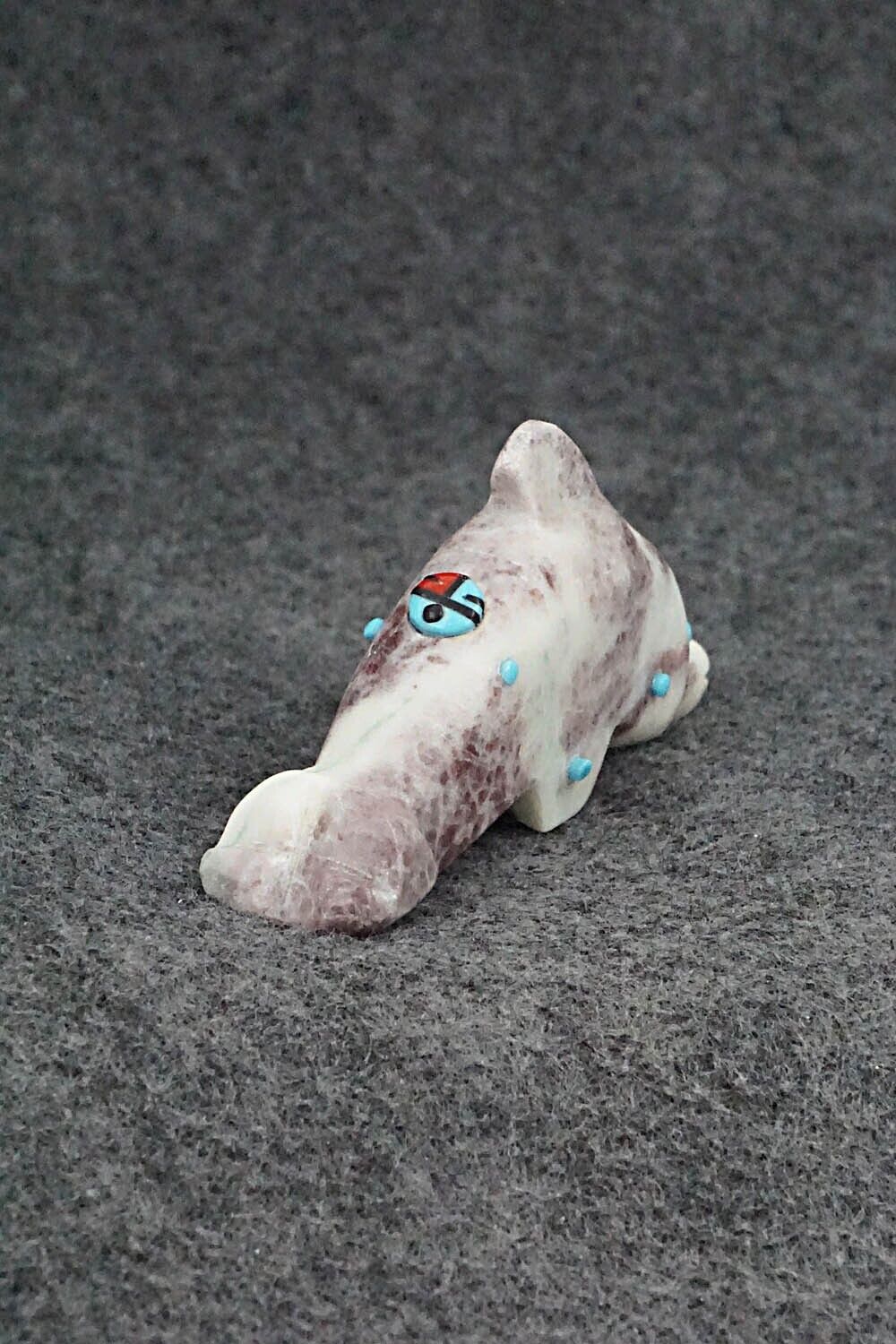 Dolphin Zuni Fetish Carving - Danette Laate