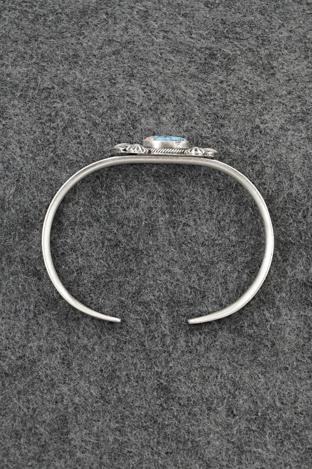 Turquoise & Sterling Silver Bracelet - Genevieve Francisco
