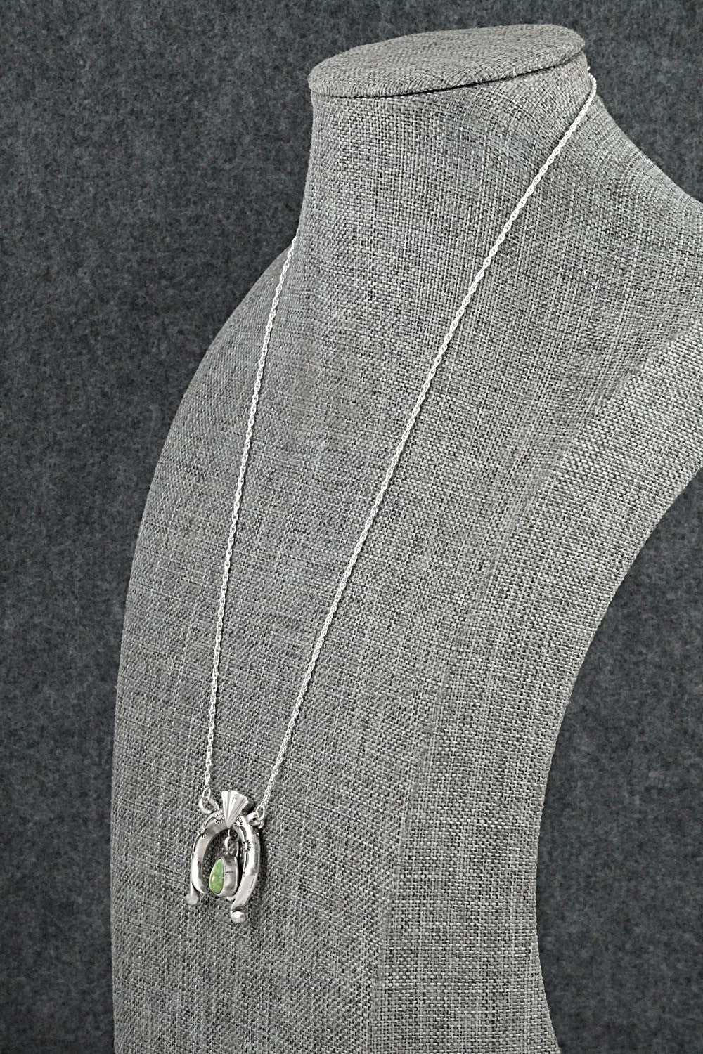 Turquoise & Sterling Silver Necklace - Gary Shorty