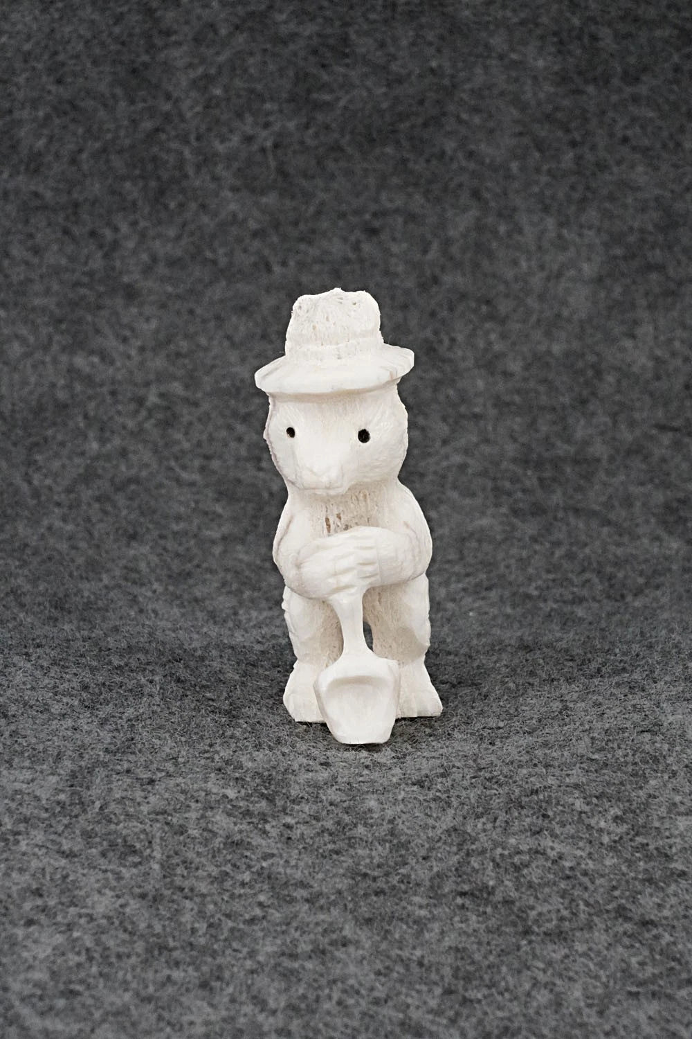 Smokey Bear Zuni Fetish Carving - Chris Peina