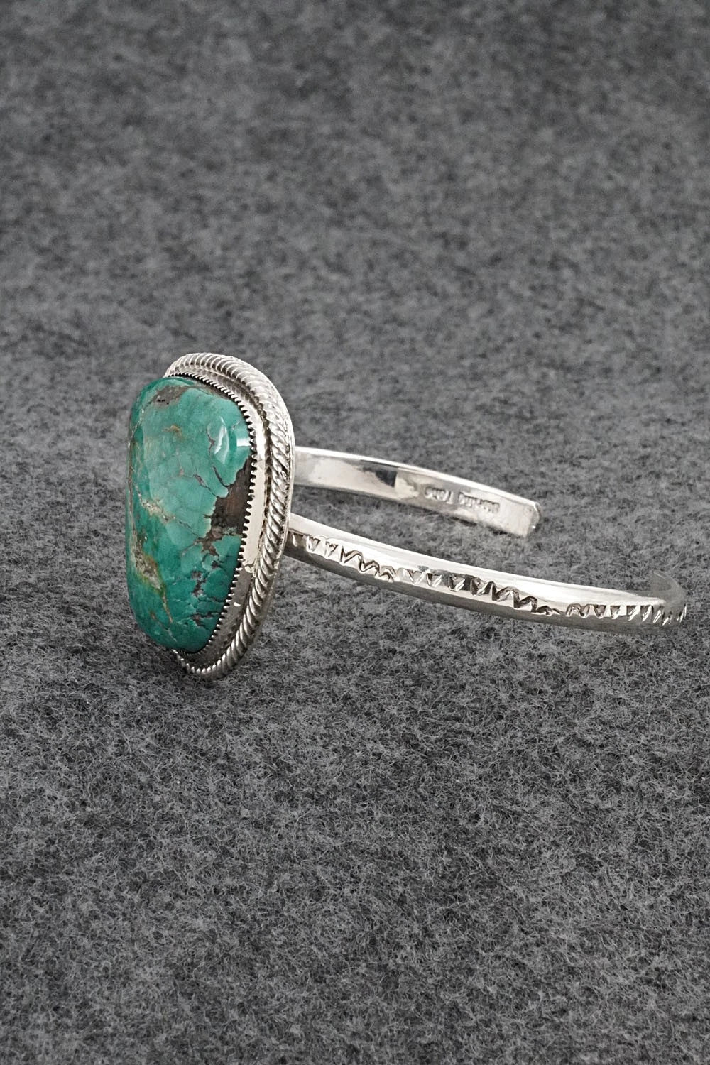 Turquoise & Sterling Silver Bracelet - Suzanna Johnson
