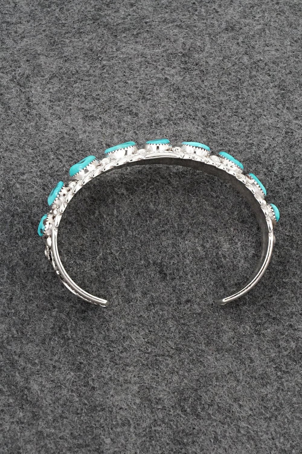 Turquoise & Sterling Silver Bracelet - Anthony Brown