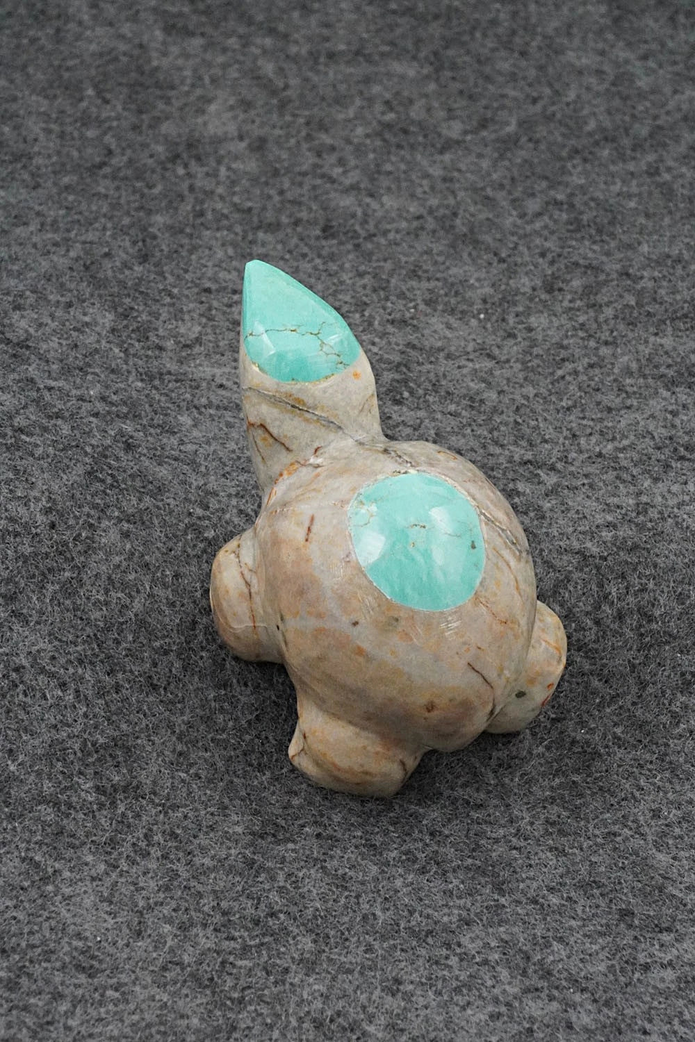 Turtle Zuni Fetish Carving - Enrike Leekya