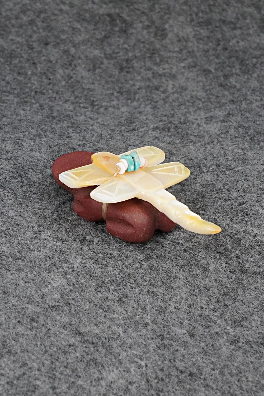 Frog Zuni Fetish Carving - Daisy Rose Leonard