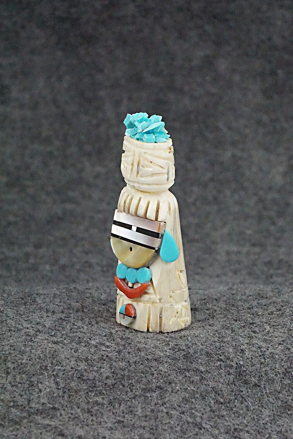 Corn Maiden Zuni Fetish Carving - Amory Cellicion
