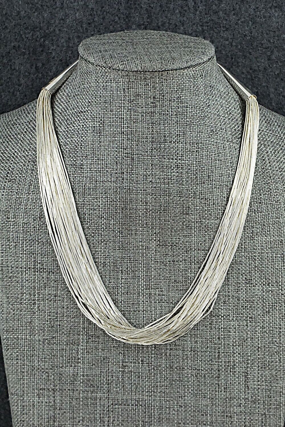 Liquid Silver Chain Necklace - Sterling Silver 16"