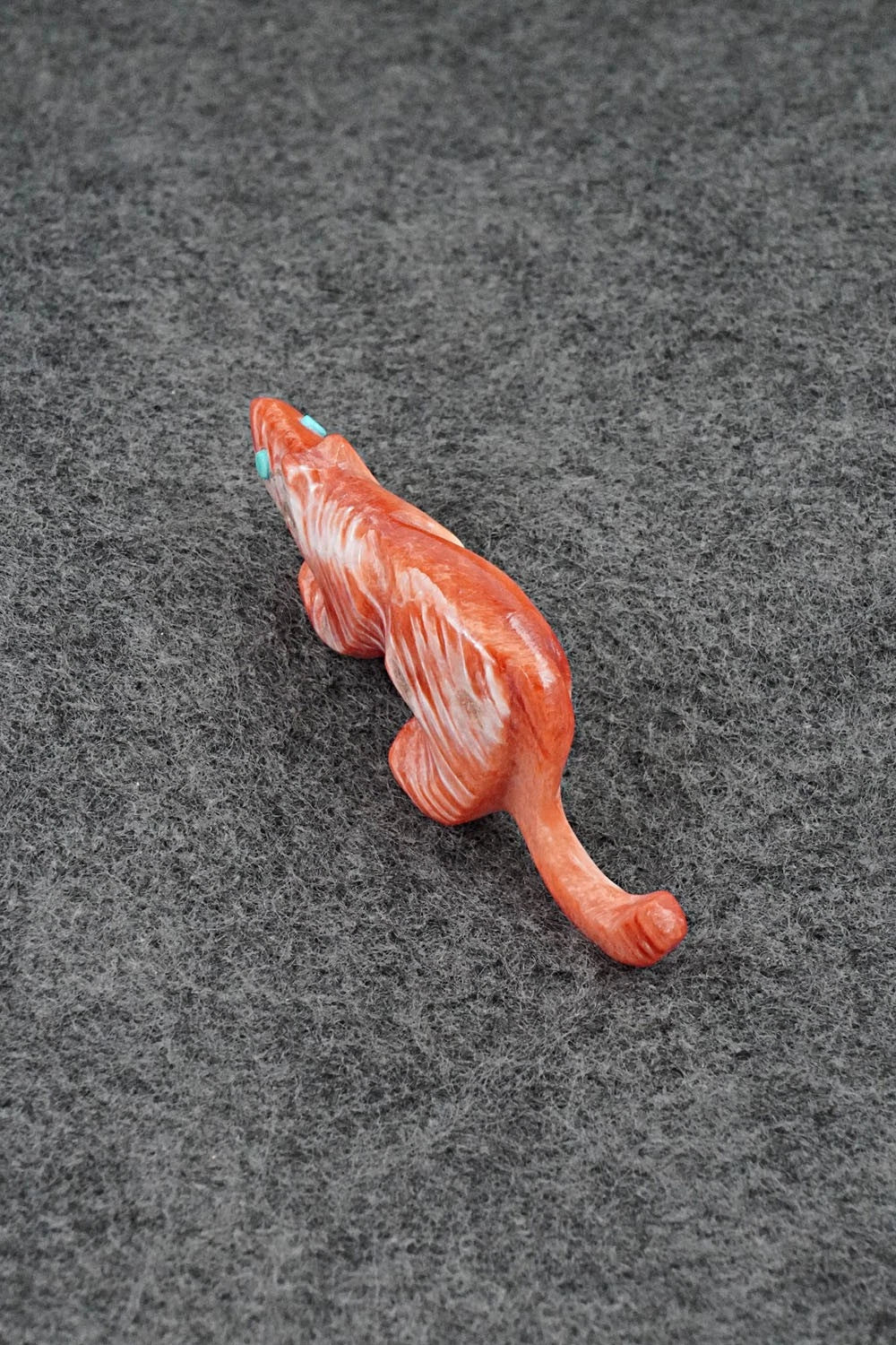 Mountain Lion Zuni Fetish Carving - Ronnie Lunasee