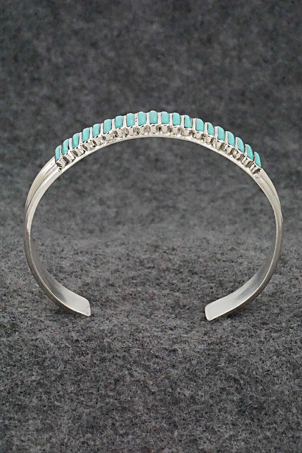 Turquoise & Sterling Silver Bracelet - Lucy Sheyka