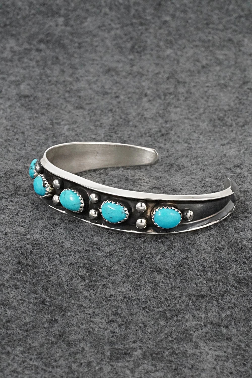 Turquoise & Sterling Silver Bracelet - Paul Largo