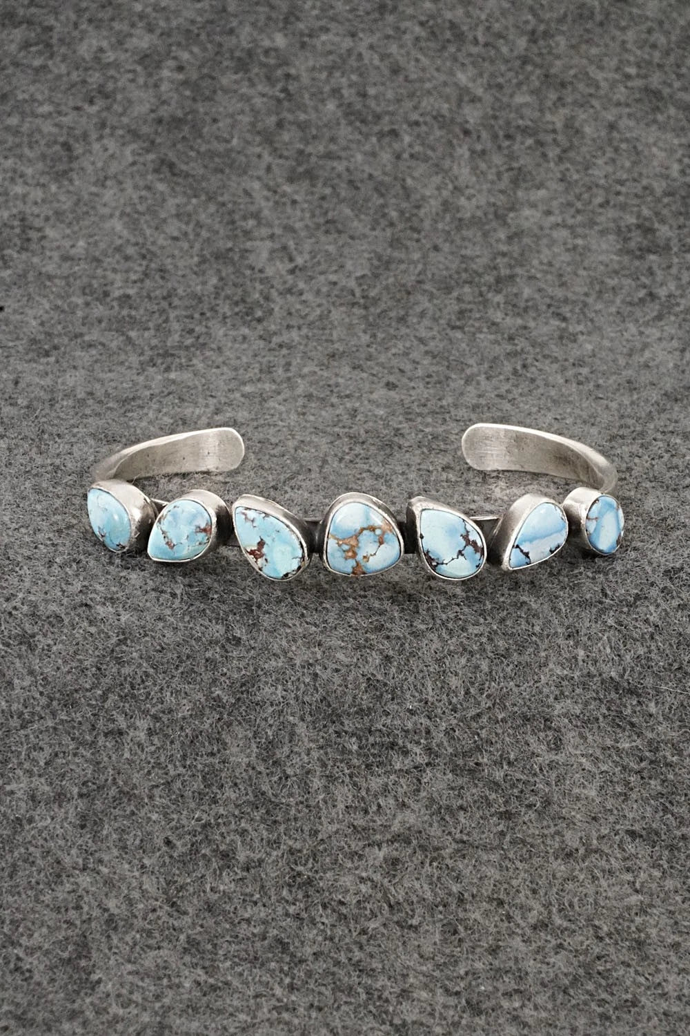 Turquoise & Sterling Silver Bracelet - Verley Betone