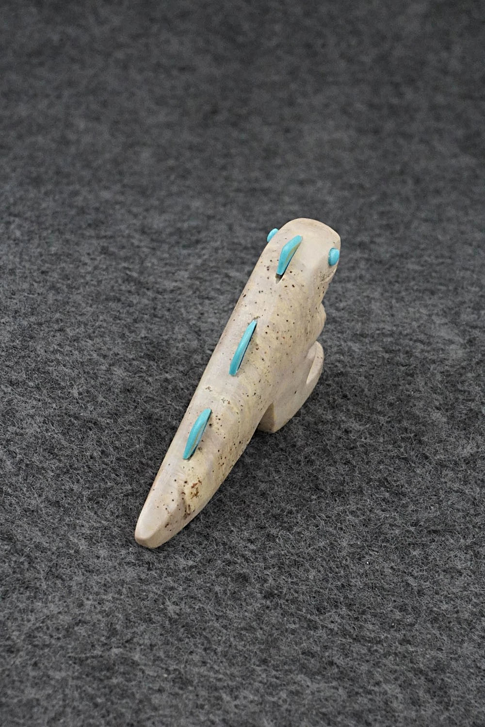 Dinosaur Zuni Fetish Carving - Cody Chavez
