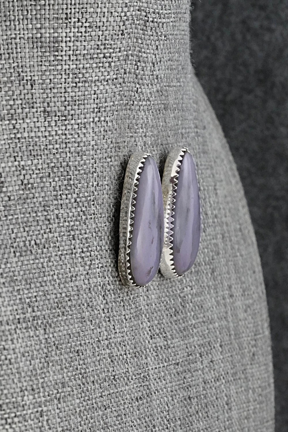 Morado & Sterling Silver Earrings - Murray Hannaweeka