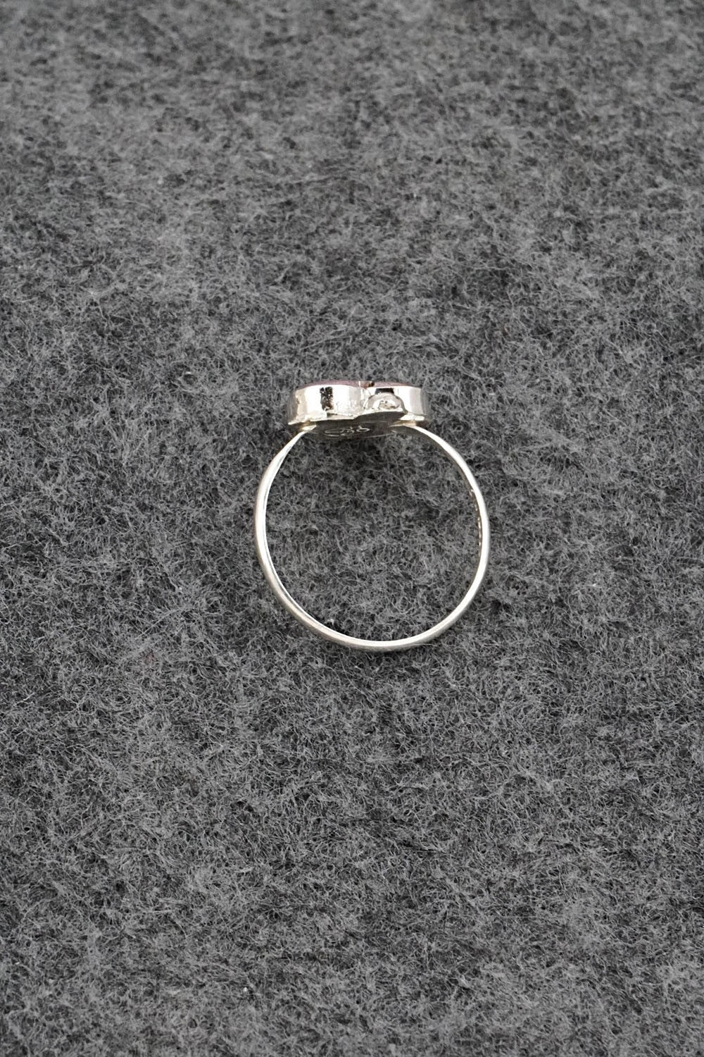 Mother of Pearl & Sterling Silver Ring - Ola Eriacho - Size 5.75
