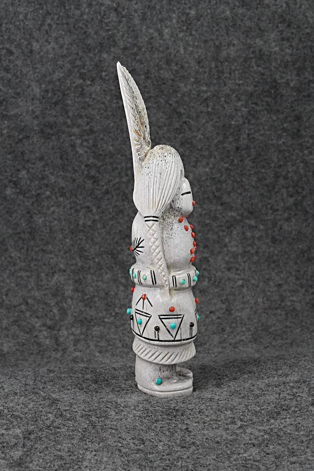 Corn Maiden Zuni Fetish Carving - Claudia Peina