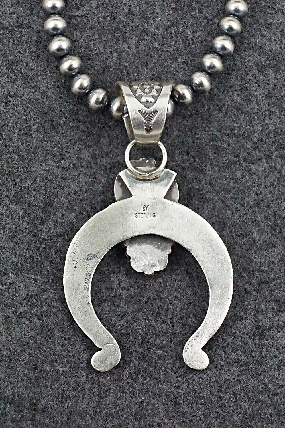 Turquoise & Sterling Silver Necklace - Samuel Yellowhair