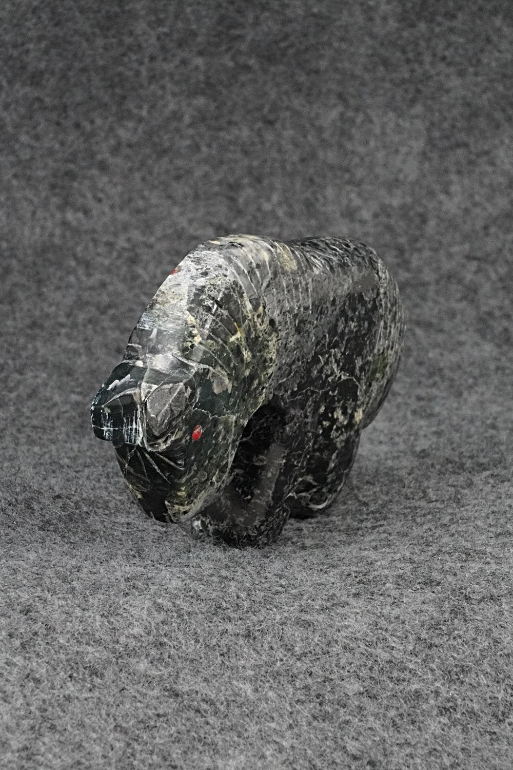 Horse Zuni Fetish Carving - Kenric Laiwakete