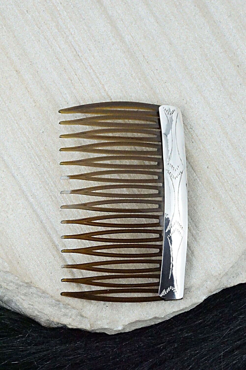 Sterling Silver Hair Combs - Randall Dalgai