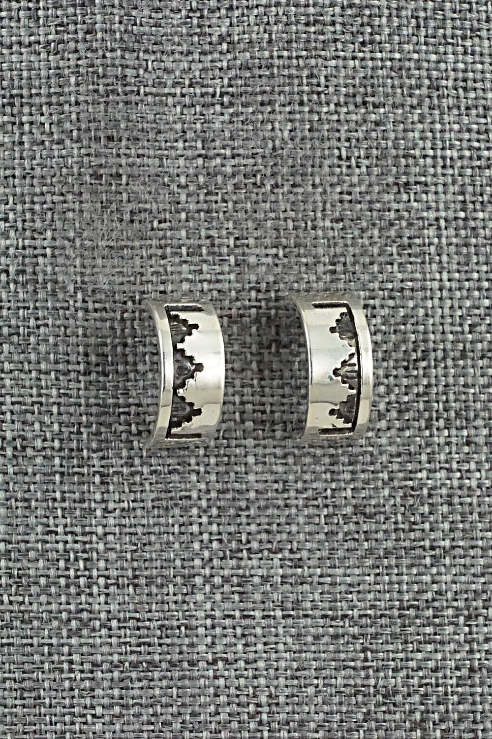 Sterling Silver Hoop Earrings - Cecil Skeets