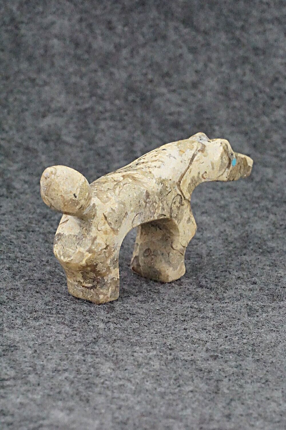 Horse Zuni Fetish Carving - Fernando Laiwakete
