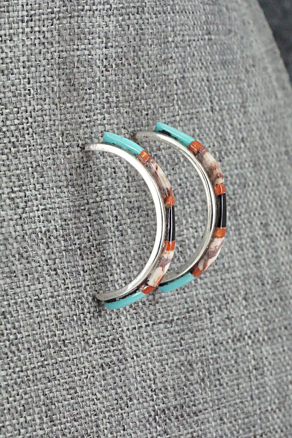 Multi-Stone & Sterling Silver Earrings - Jeanette Chavez