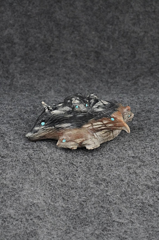 Six Directions Zuni Fetish Carving - Lance Cheama