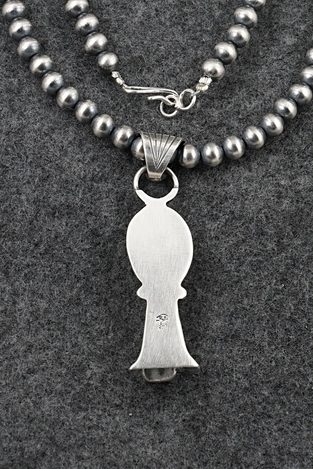 Turquoise & Sterling Silver Necklace - Sharon McCarthy