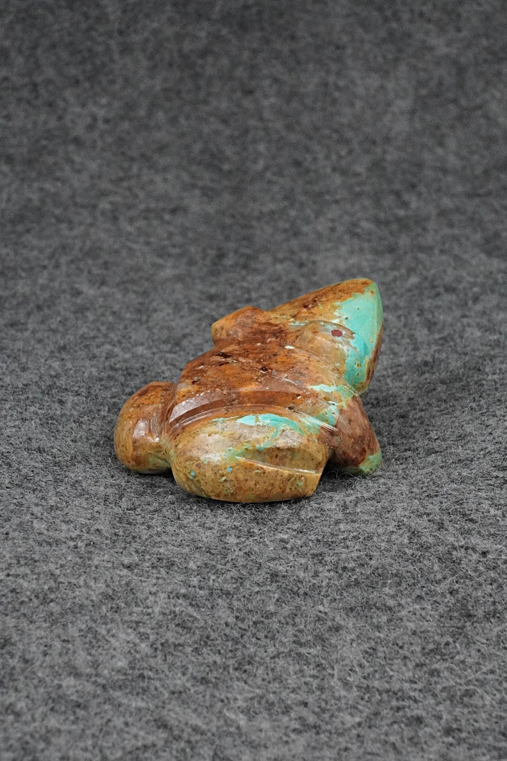Frog Zuni Fetish Carving - Kenric Laiwekete