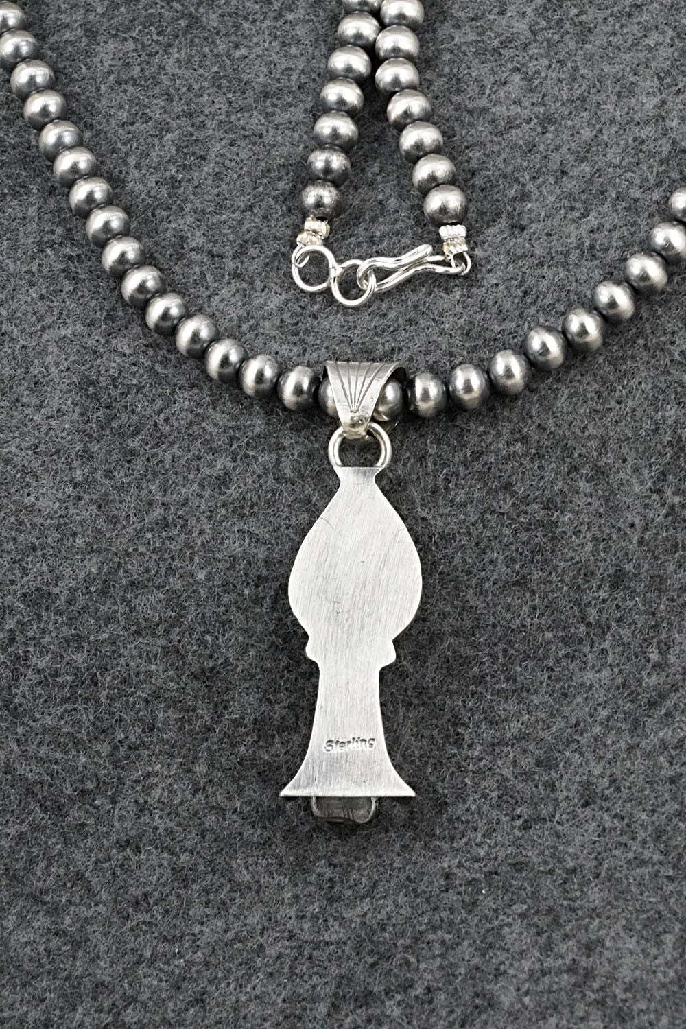Turquoise & Sterling Silver Necklace - Sharon McCarthy