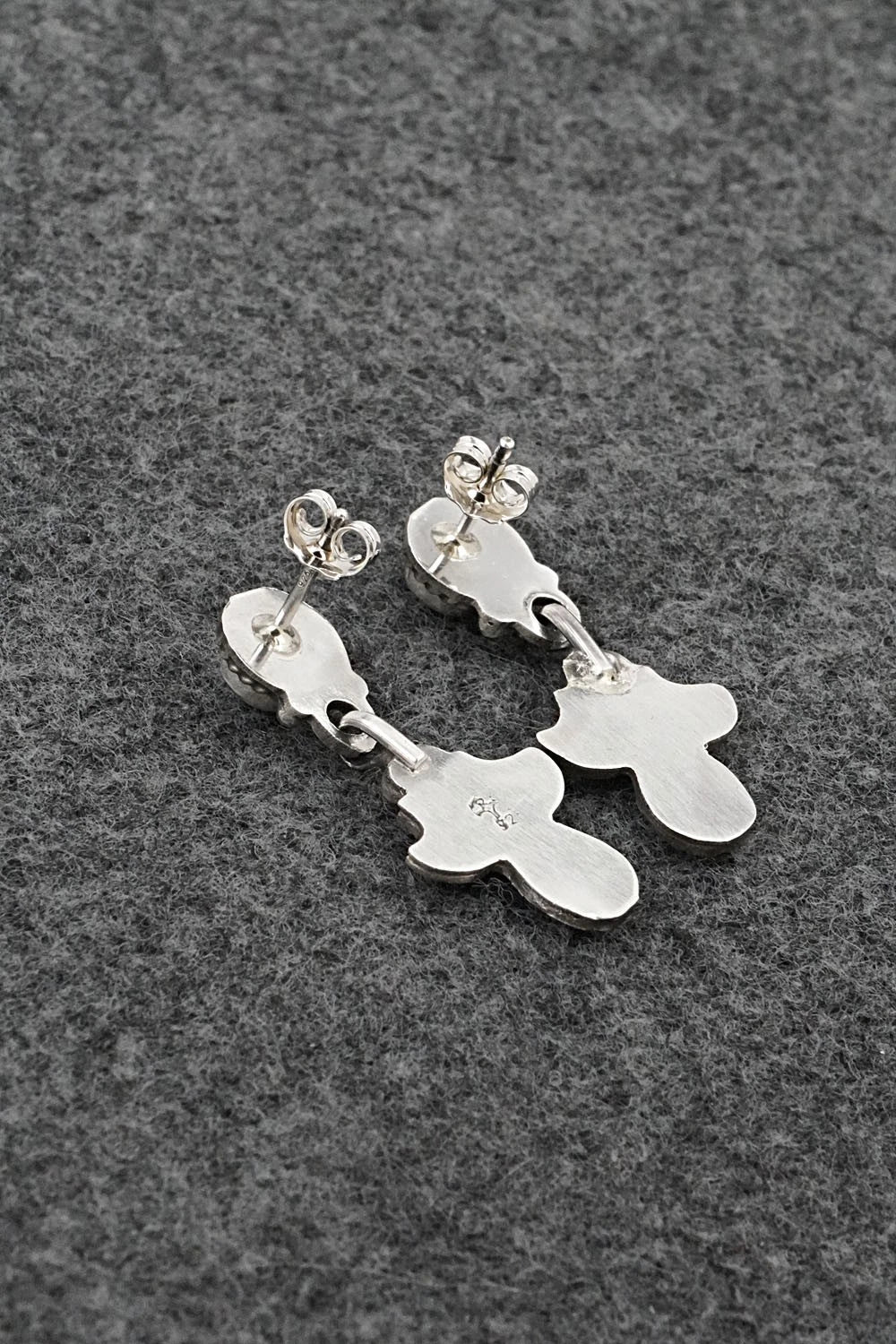 Turquoise & Sterling Silver Earrings - Sharon McCarthy