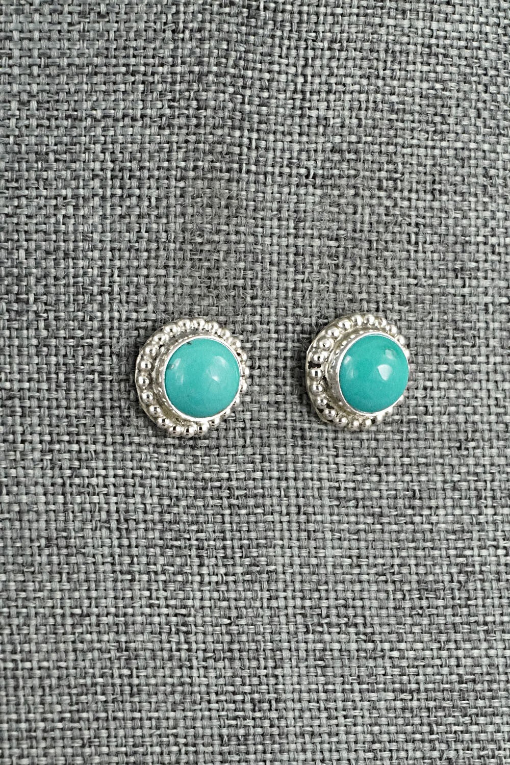 Turquoise & Sterling Silver Earrings - Byron Begay
