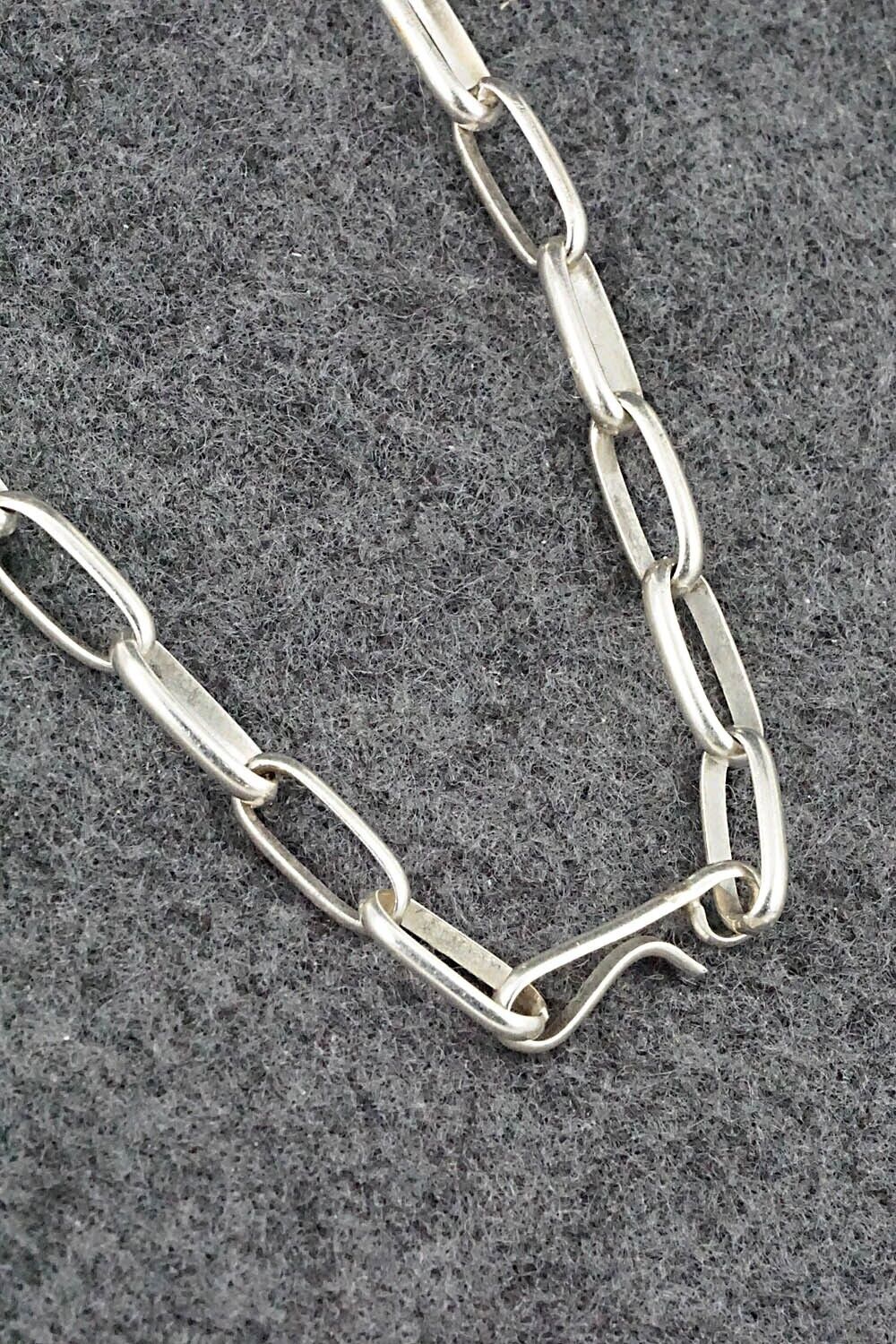 Sterling Silver Chain Necklace 24" - Sally Shurley