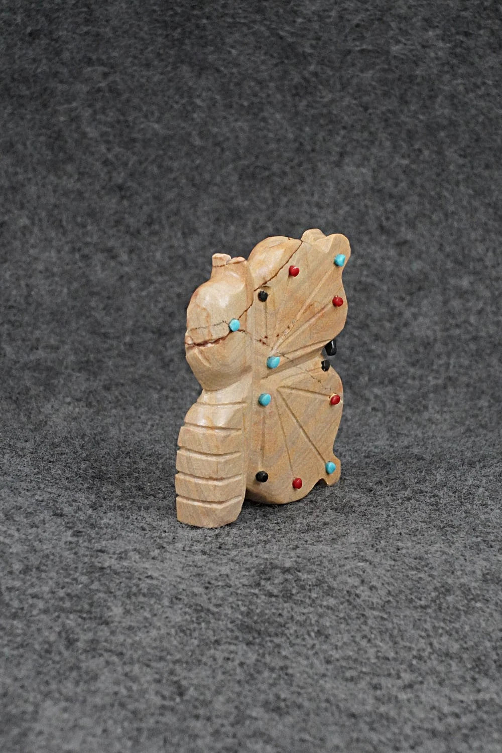 Butterfly Zuni Fetish Carving - Danette Laate