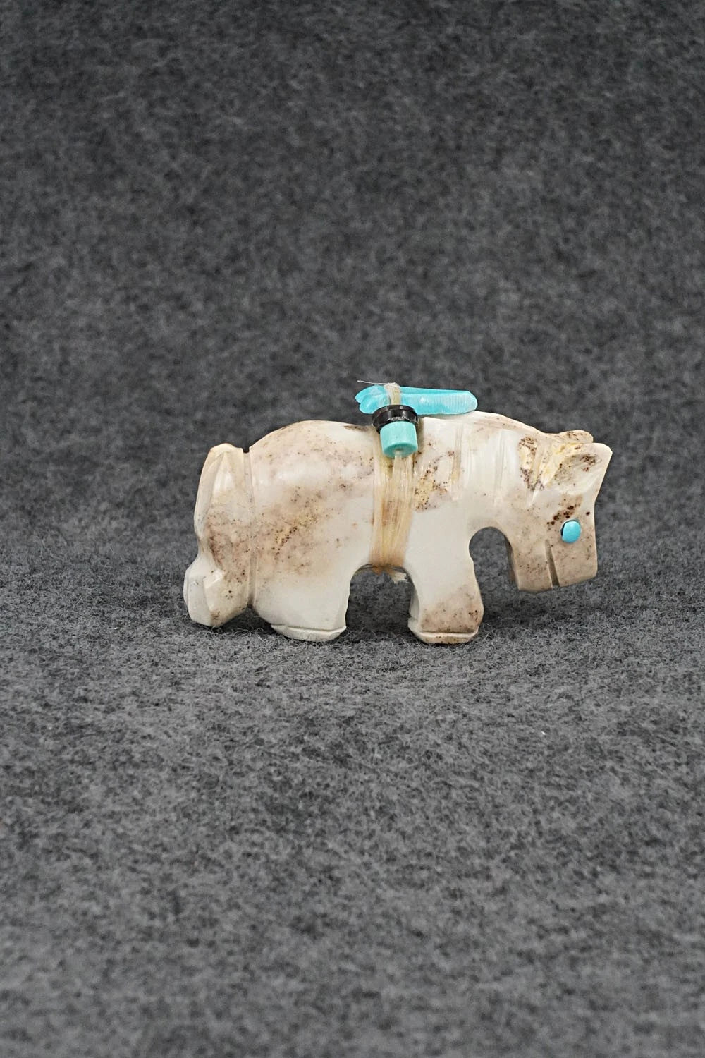 Horse Zuni Fetish Carving - Danette Laate