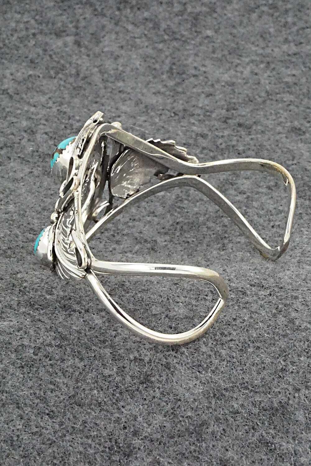 Turquoise & Sterling Silver Bracelet - Harry Yazzie