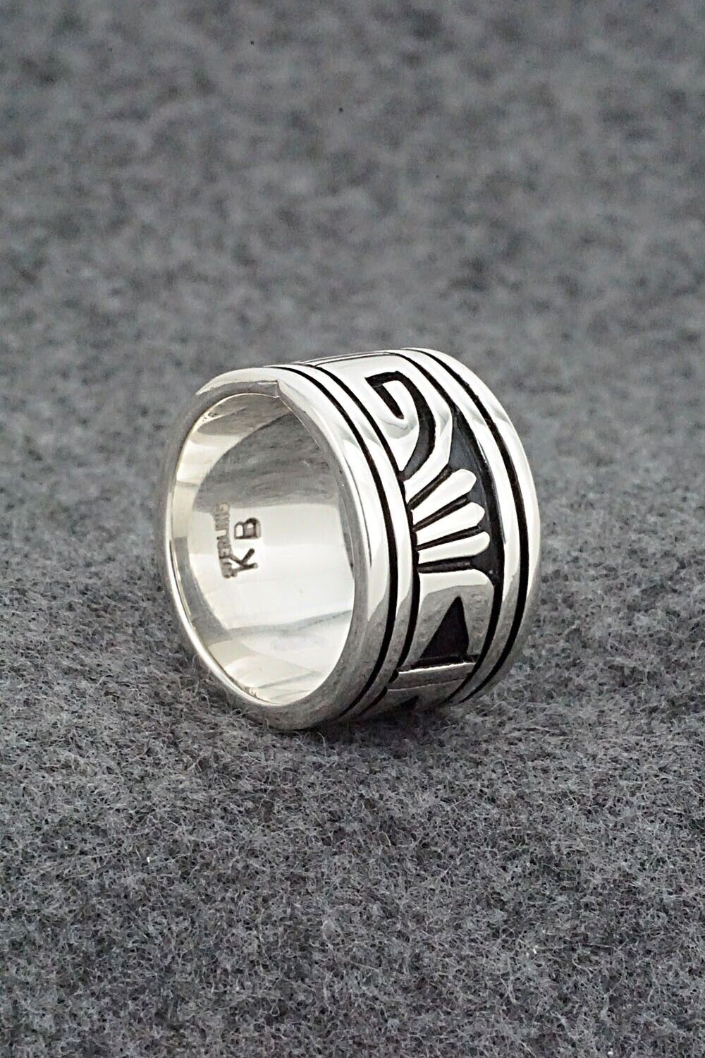 Sterling Silver Ring - Kary Begay - Size 8.25
