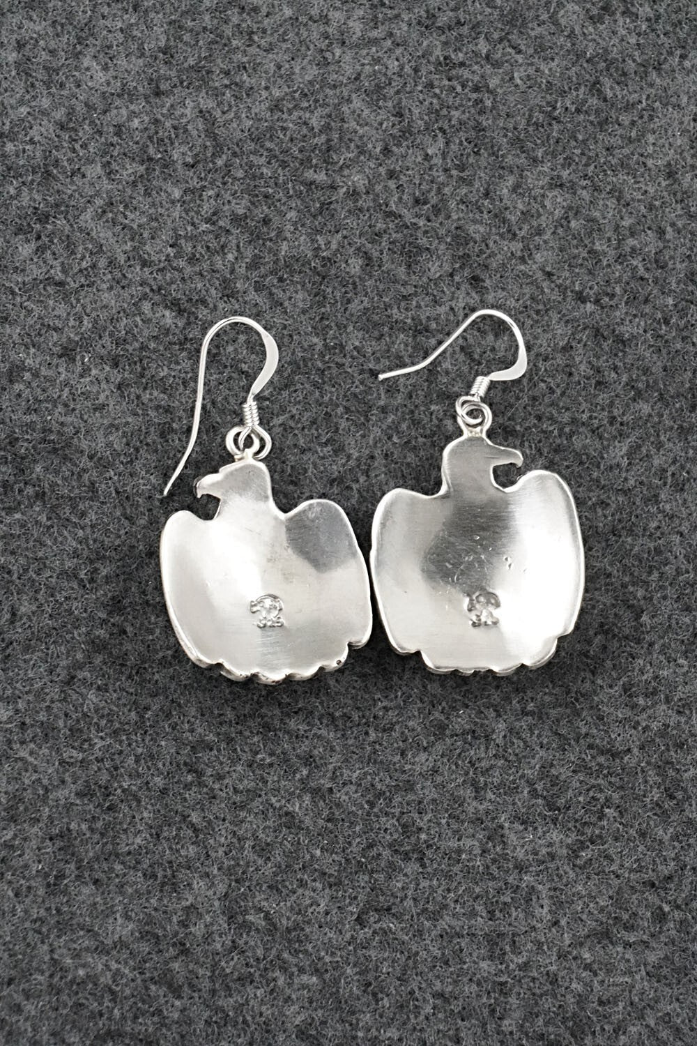 Turquoise & Sterling Silver Earrings - Verley Betone