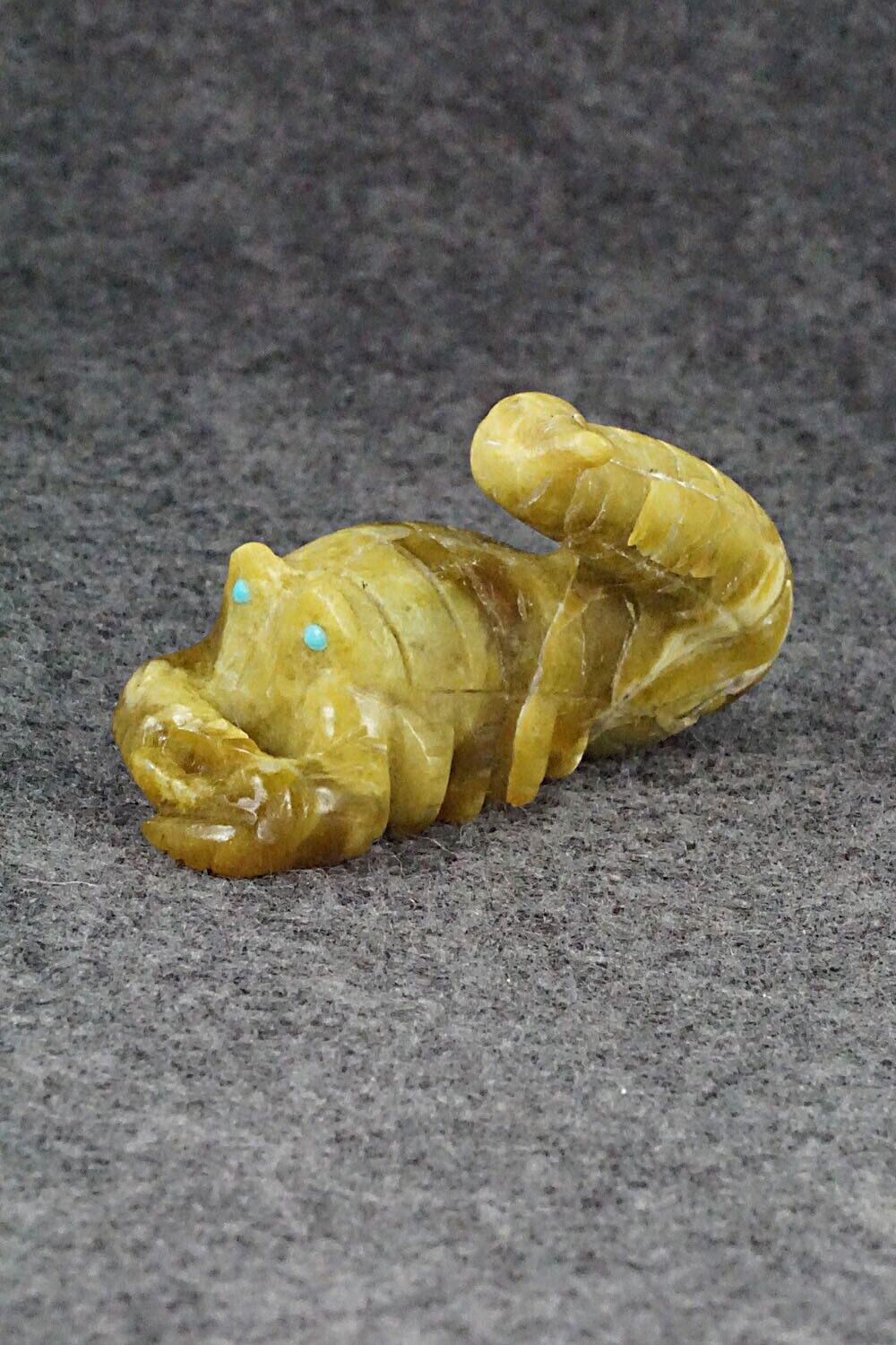 Scorpion Zuni Fetish Carving - Cody Cheama