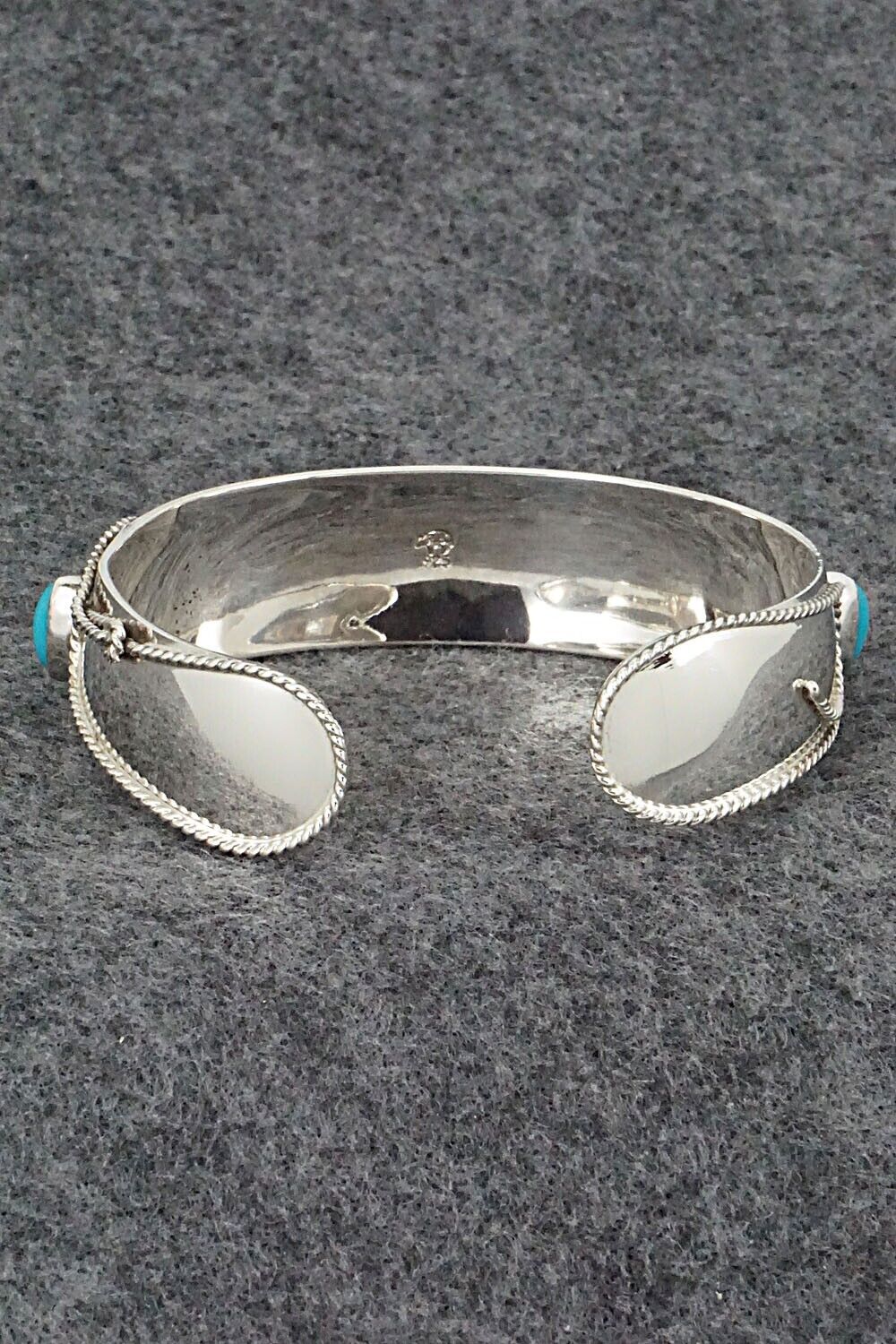 Turquoise & Sterling Silver Bracelet - Bobby Platero