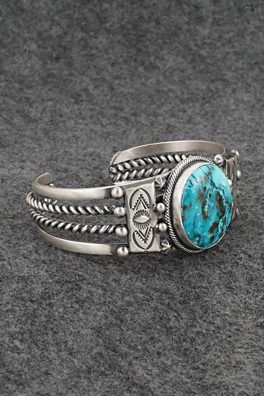 Turquoise & Sterling Silver Bracelet - Daniel Benally