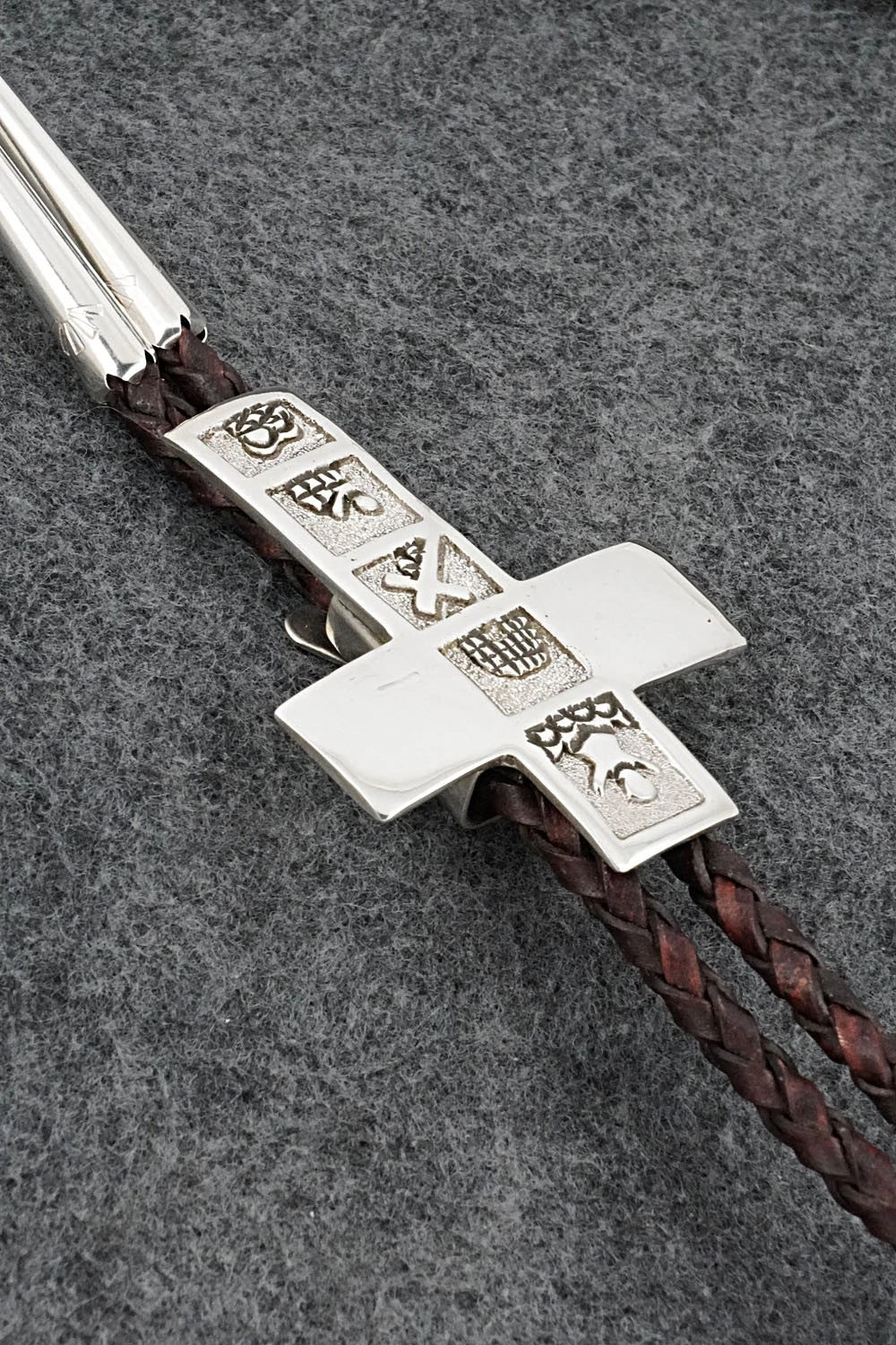 Sterling Silver Bolo Tie - Roger John