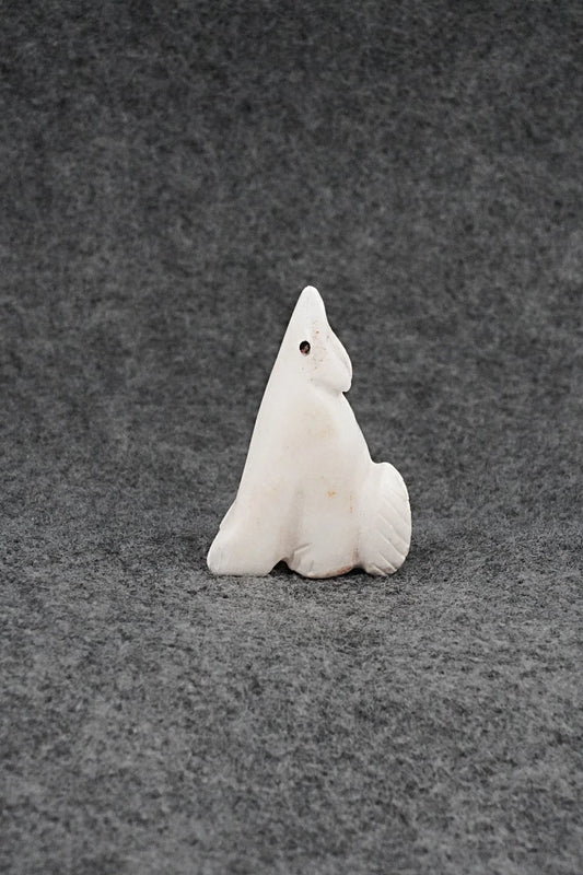 Wolf Zuni Fetish Carving - Justin Red Elk