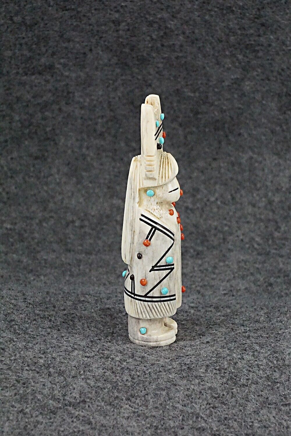 Corn Maiden Zuni Fetish Carving - Claudia Peina