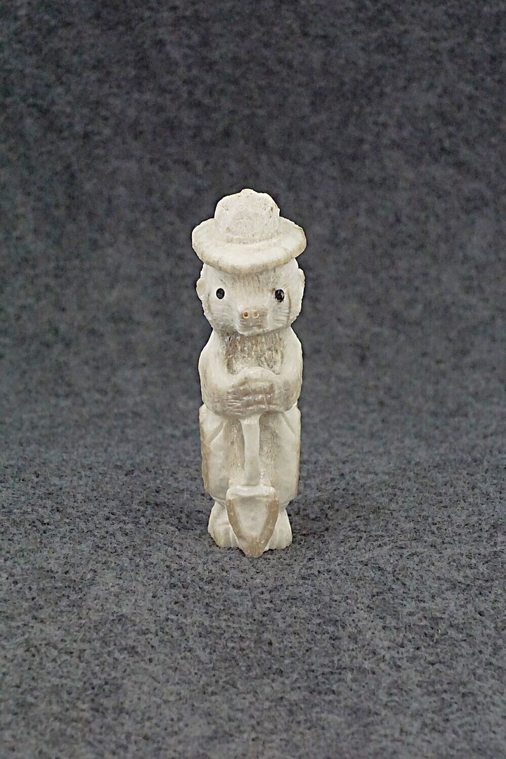 Smokey Bear Zuni Fetish Carving - Chris Peina