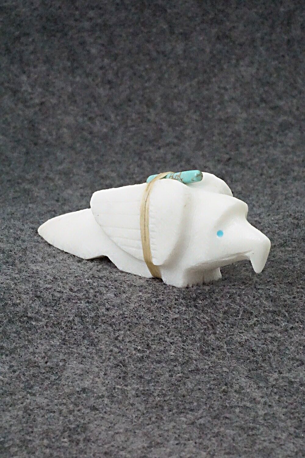 Eagle Zuni Fetish Carving - Herbert Halate