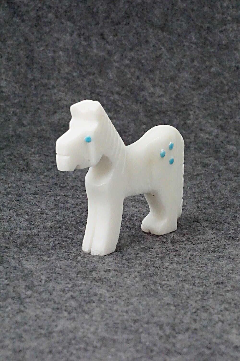 Horse Zuni Fetish Carving - Todd Etsate