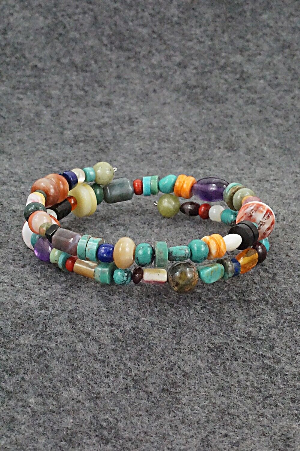 Multi-Stone Beaded Bracelet - Helen Tsosie