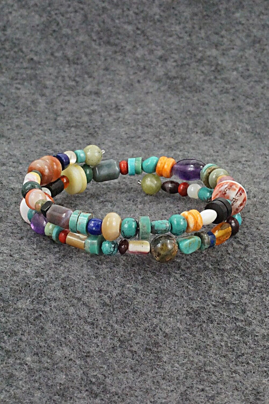 Multi-Stone Beaded Bracelet - Helen Tsosie