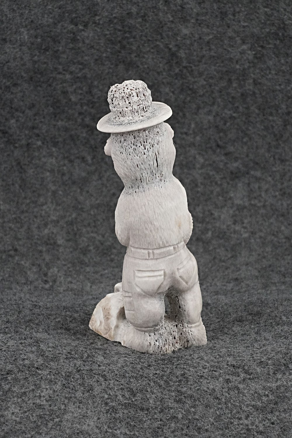 Smokey Bear Zuni Fetish Carving - Chris Peina