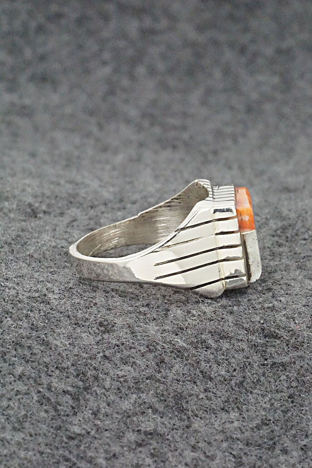 Multi-Stone & Sterling Silver Ring - Trevor Jack - Size 11.5